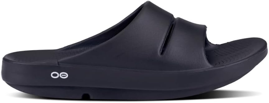 OOFOS Women's OOahh Recovery Slide Sandal - Black