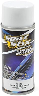 Spaz Stix 16029 Sapphire Blue Pearl Aerosol Paint, Aerosol 3.5 oz.