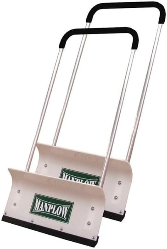 PRO24 2PK Pro Snow Pusher, EZ Glide Edge, 24in (Pack of 2)