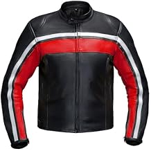 Legacy Red Motorcycle Racing Leather Jacket