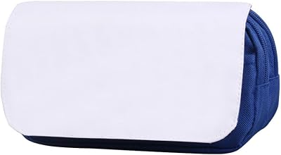 Sublimation Printable Blanks Cosmetic Bags Pencil Case Multipurpose DIY Heat Transfer Makeup Bags Organizer Bag Toiletry Pouch with Removable Flap for Sublimation
