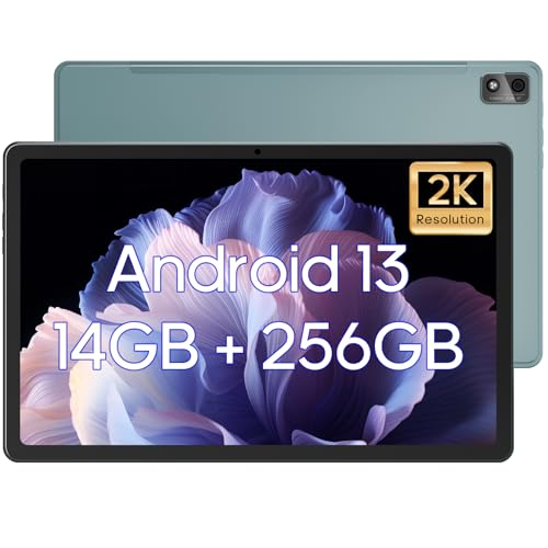 11 Inch Tablet, 1468 GB&256GB StorageExpand to 512GB Android 13 Tablet, with 2000x1200 IPS HD Touch Screen, Dual Stereo Speakers, Dual 135MP Camera, 7500mAh, WiFi, GPS, Bluetooth5.0 Tablets