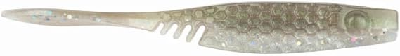 NetBait HexTek EKO Shad | 3 & 4 Soft-Plastic Swimbait | Profile with HexTek Texture for Bass & Predators | Green Shad, 3-Inch
