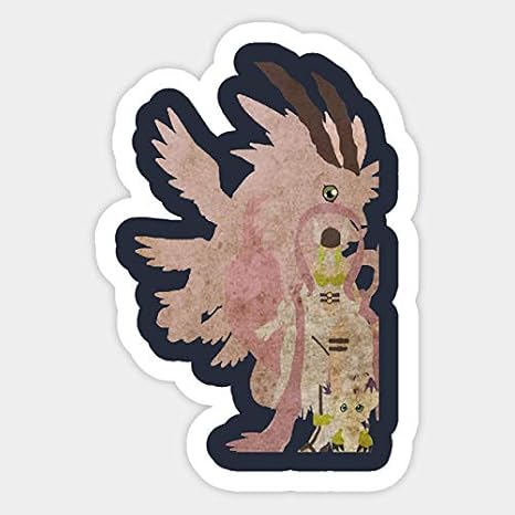 Gatomon digivolution - Sticker Graphic - Decal Sticker Sticker