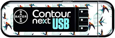 Bayer Contour Next USB Vinyl Sticker (Birdcage)