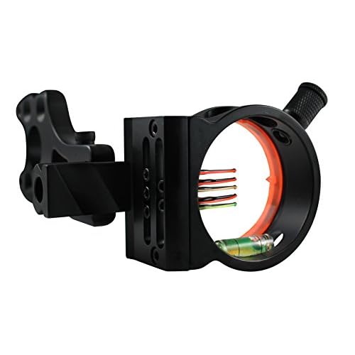 Dead Ringer 4-5 Pen Bow Sight | Aluminum Frame Sight with Light and Glow in The Dark Top Pen