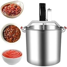 40l Commercial Automatic Food Mixer, Hot Pot Seasoning Bottom Soup Sauce Stirrer, Stainless Steel Electric Food Mixer, Adjustable Stirring Speed
