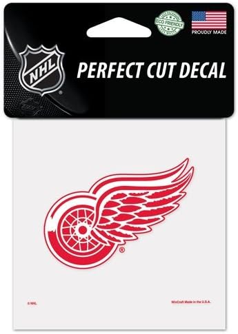 NHL Detroit Red Wings 4x4 Wall Decal