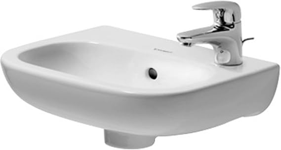 Duravit 07053600082 D-Code Bathroom Sink White Alpine