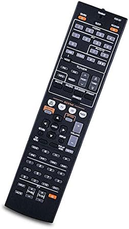 Replaced Remote Control Compatible for Yamaha RX-V375 YHT-494BL HTR-3066BL YHT-597 RX-V565 YHT-797 HTR-6250 YHPS101 RXV373 YHT493BL HTR3065 YHT595 RXV473BL YHT699U HTR6240 Audio Video AV Receiver