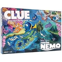 CLUE: Finding Nemo | Collectible Clue Game Based on Disney and Pixars Animated Films | Great for Family Game Night | Officially-Licensed Game with Familiar Locations and Iconic Characters