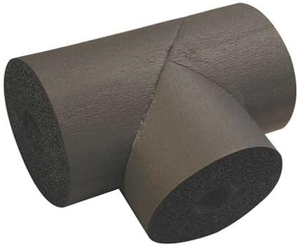 Pipe Fitting Insulation,Tee,2 In. ID -6 pack
