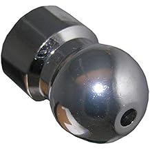 LASCO 08-2465 1/2-Inch Iron Pipe Shower Arm Ball Adapter, Chrome Plated