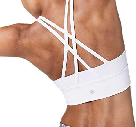 lululemon Energy Bra Long Line White, 2