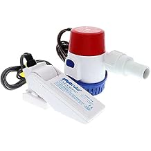 Rule Industries 24DA-35A 360 Bilge Pump with Switch, Black
