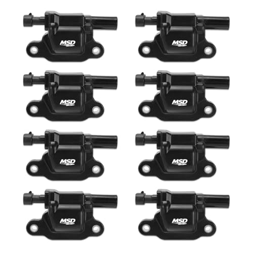 MSD 826583 Ignition Coils Blaster LS Series, Red, 8-Pack