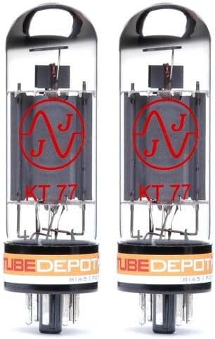Pair of JJ KT77 Power Vacuum Tube