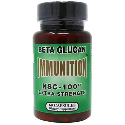 Immunition NSC 100 Beta Glucan Extra Strength - 10 mg - 60 Capsules