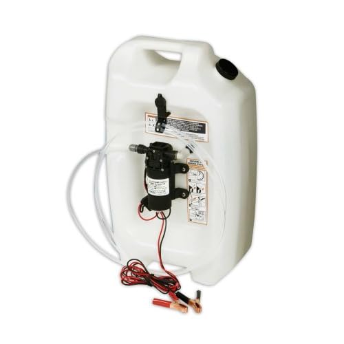 Jabsco 17860-0012 Marine Flat Tank Oil Changer System 3.5-Gallon, 12-Volt, 5-Amp