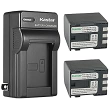 Kastar 2-Pack Battery and AC Wall Charger Replacement for Canon NB-2L NB-2LH NB-2L5 NB-2L12 NB-2L13 NB-2L14 NB-2L18 NB-2L24 BP-2L5 BP-2L12 BP-2L13 BP-2L14 BP-2L18 BP-2L24 Battery, CB-2LW 2LWE Charger