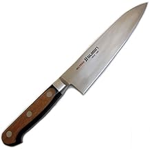Suisin Inox Western-Style Knife Series, Genuine Sakai-Manufactured, Inox Steel 7.1 (180mm) Santoku/Gyuto Knife