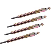 beler 4Pcs Glow Plug Fit for Isuzu NPR NQR NPR-HD 4HE1 Engine 4.8L 1998-2004