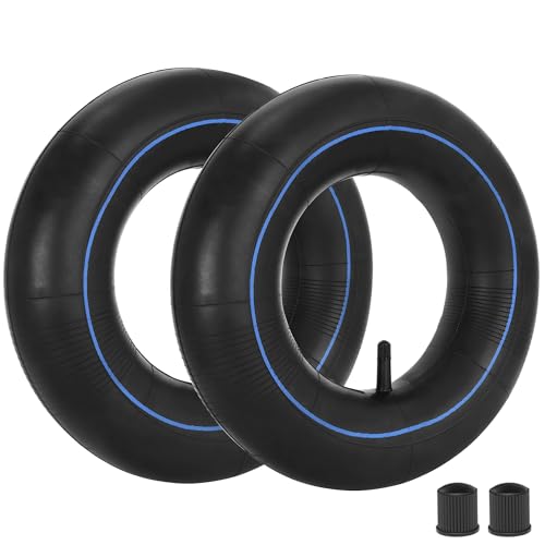 2-Pack 3.504.00-6 Inner Tube Heavy Duty TR13 Straight Valve Stem Replacement for Hand Truck, Wheelbarrow, Lawn Mower Utility Cart Garden Wagon Scooter Pocket Bike Go Kart