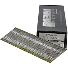Steelhead STDA25SS 15-Ga 2-1/2" Angle Stainless Steel Finish Nails, 4,000-Pack