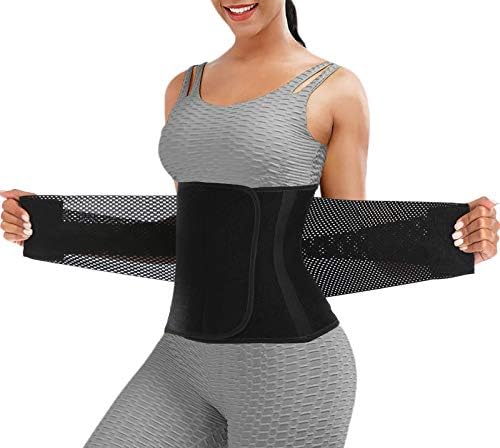 ChongErfei Waist Trainer Belt for Women Man - Waist Trimmer Ab Belt - Tummy Control Body Shaper