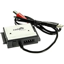 Coolgear SATA and IDE Hard Drive & Optical Drive USB 2.0 Adapter Kit 2.5, 3.5 & 5.25