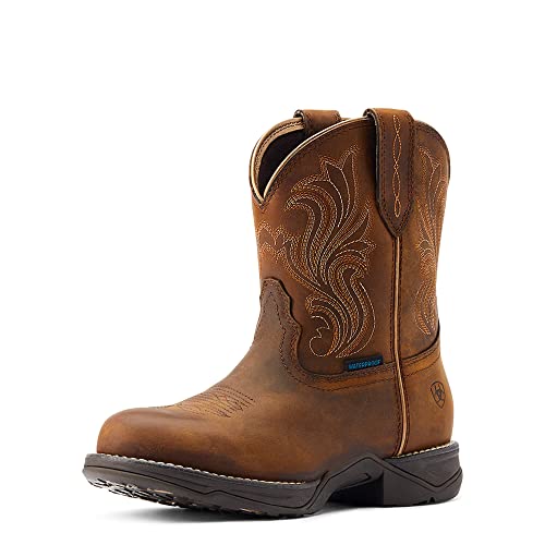 ARIAT Womens Anthem Round Toe Shortie Western Boot