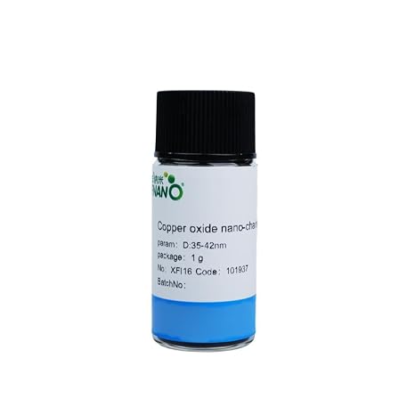 Ultrapure 99% Copper Oxide Nano Chains 35-42nm CuO Nanoparticles for Superconductor-Same Day Priority Shipping