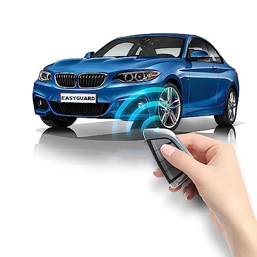 EASYGUARD ECS002PP-BM-BC1-2 Plug Play Factory Key Remote Starter fit for BMW 1 Series F52 F40 F45 F46 2 2GT X1 X2 F48 F49 F39 with Factory OEM Push Start Button 3X Lock to Start