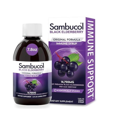 Sambucol Syrup Blk Elderberry Orig