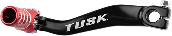 TUSK Folding Shift Lever Black/Red Tip