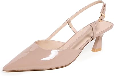 Stuart Weitzman Womens Vinnie Slingback Pumps 50mm