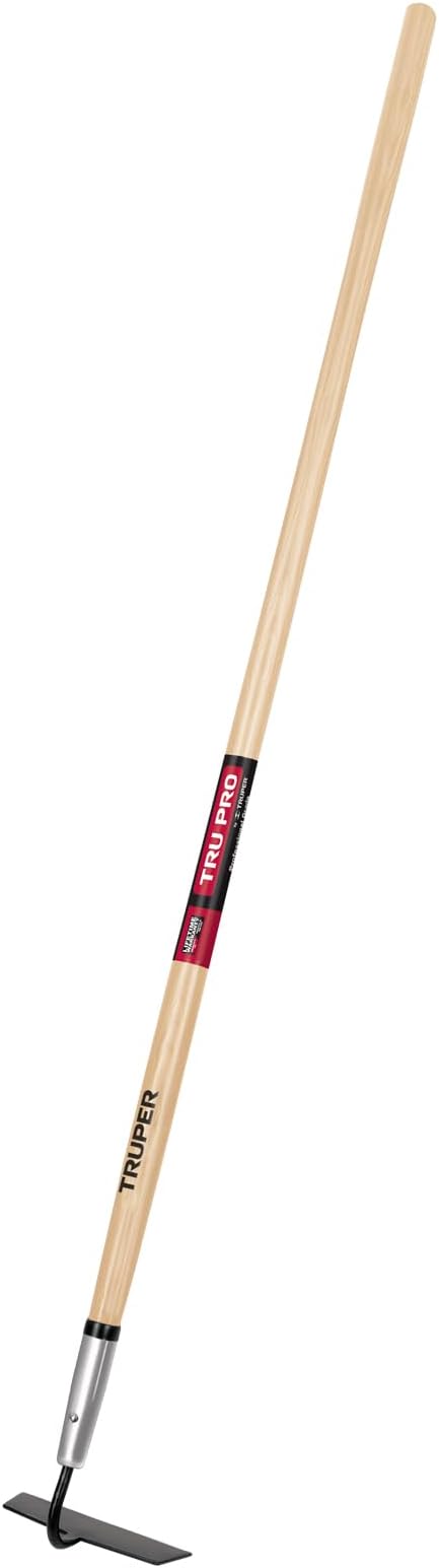 Truper TruPro 7-Inch Forged Onion Hoe, 54-Inch Premium North American Ash Wood Handle, Heavy-Duty Professional Garden and Agricultural Cultivating Tool (Model 33571 / ATO-X) | Premium North American Ash Wood, Heavy-Duty Professional, Garden and Agricultural Cultivating Tool, Model 33571 / ATO-X