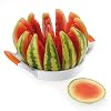 Westmark Germany Large Stainless Steel Slicer with Blade Protection, Slices Fruit, Melons, Watermelon, Pineapple, More Simply Get 12 Perfect Slices