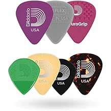 D'Addario Accessories Assorted Guitar Picks, Medium,7 Pack