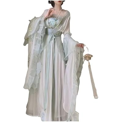 Chinese Traditional Womens Hanfu, Chinese Style Tang Princess Dress, Dance Performance Clothing Role-Playing Clothes