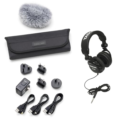 TASCAM AK-DR11GMKIII and Studio Headphones Bundle