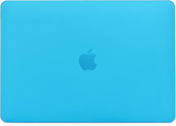 mCover Case Compatible for 2018~2022 13.3" MacBook Air A2337 (M1) / A2179 / A1932 with Retina Display, Touch ID and USB-C Ports ONLY (NOT Fitting Other MacBook Models) - Aqua