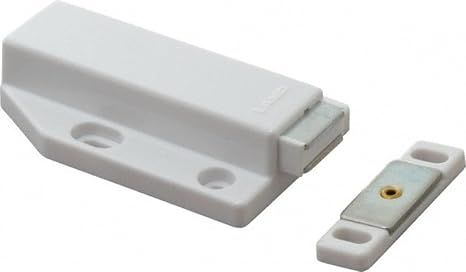 Sugatsune Touch Latch Magnetic for Medium Doors White