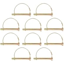 for Pk of 10 Round Handle P14PTL PTO Lock pins 1/4 Diameter, 2.25 Useable Length