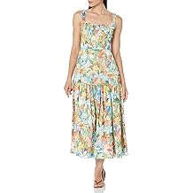 Aidan Mattox Women's Fit and Flare Printed T-Dress