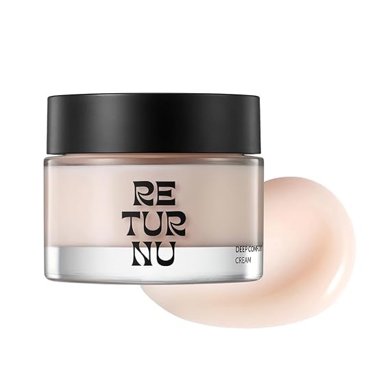 Deep Comfort Cream, Moisturizing Face Cream with Birch Sap & 5% Panthenol, Instantly Hydrating & Soothing Barrier Repair, Vegan Korean Skincare