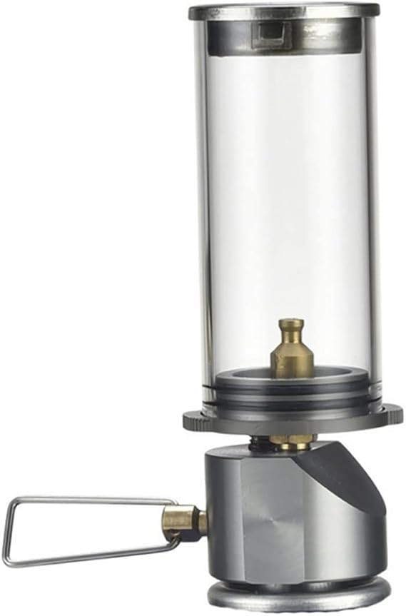 Camping Lamp Gas Lighting Lamp Tent Gas Lighting Candle Light Portable Outdoor Butane Gas Light Camping Gas Lanter Butane Lamp Light Gas Camping Light Mini Gas Light.