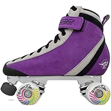 Bont Parkstar Suede Professional Roller Skates for Park Ramps Bowls Street - Rollerskates for Outdoor and Indoor Skating
