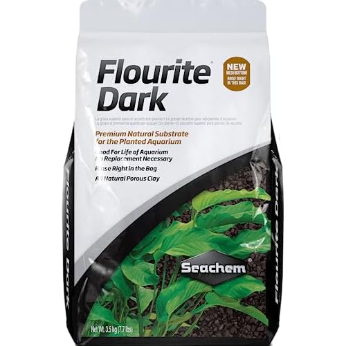 Seachem Flourite Black Dark Gravel, 7.7 lb