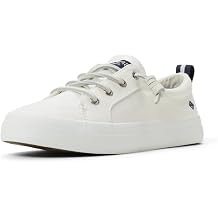 Sperry Women's Crest Vibe Sneaker, White, 5.5